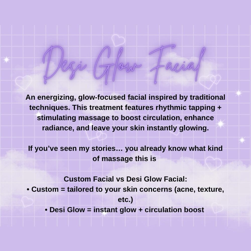 Desi Glow Facial at Soul Beauty by Mani in Sacramento, CA