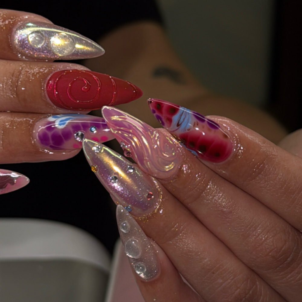 Tier Three at Killer Nails by Ness in Modesto, CA