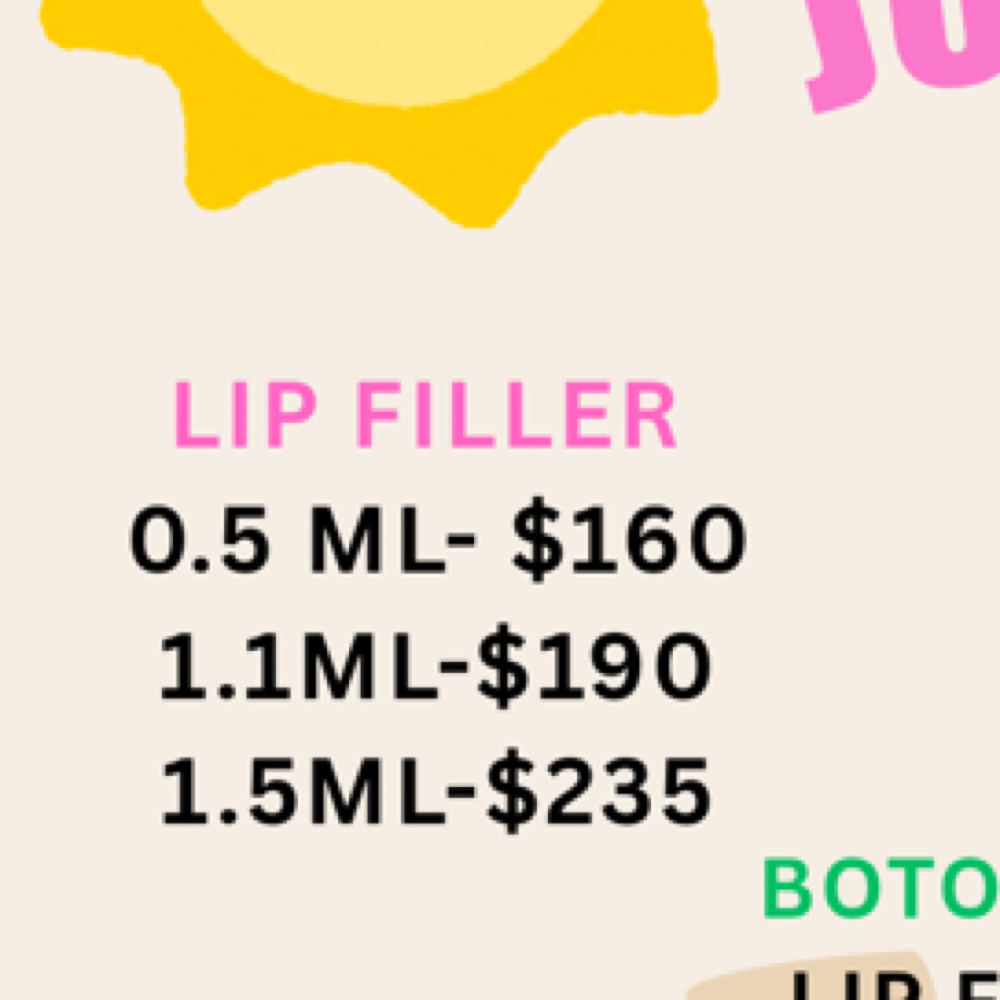 JUNE 1.1mL Price at beautybydeannette in San Antonio, TX