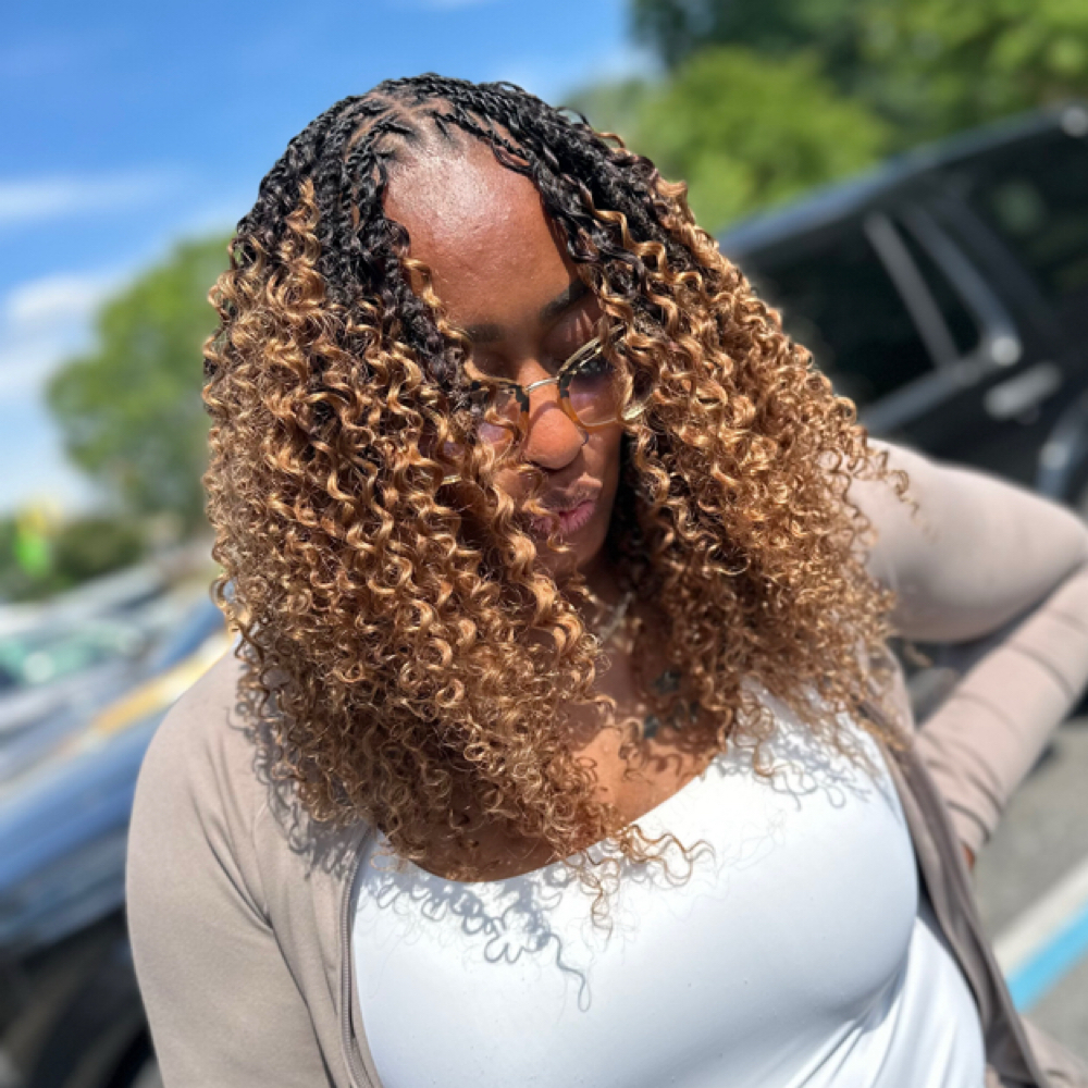 + Miracle Knots Over Two Strand at Locs By Cole in Arlington, TX