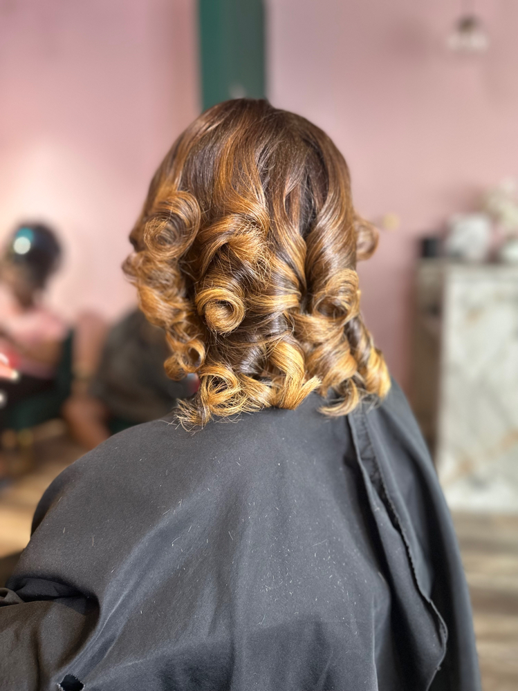 Full Service Highlight + Silk Press
