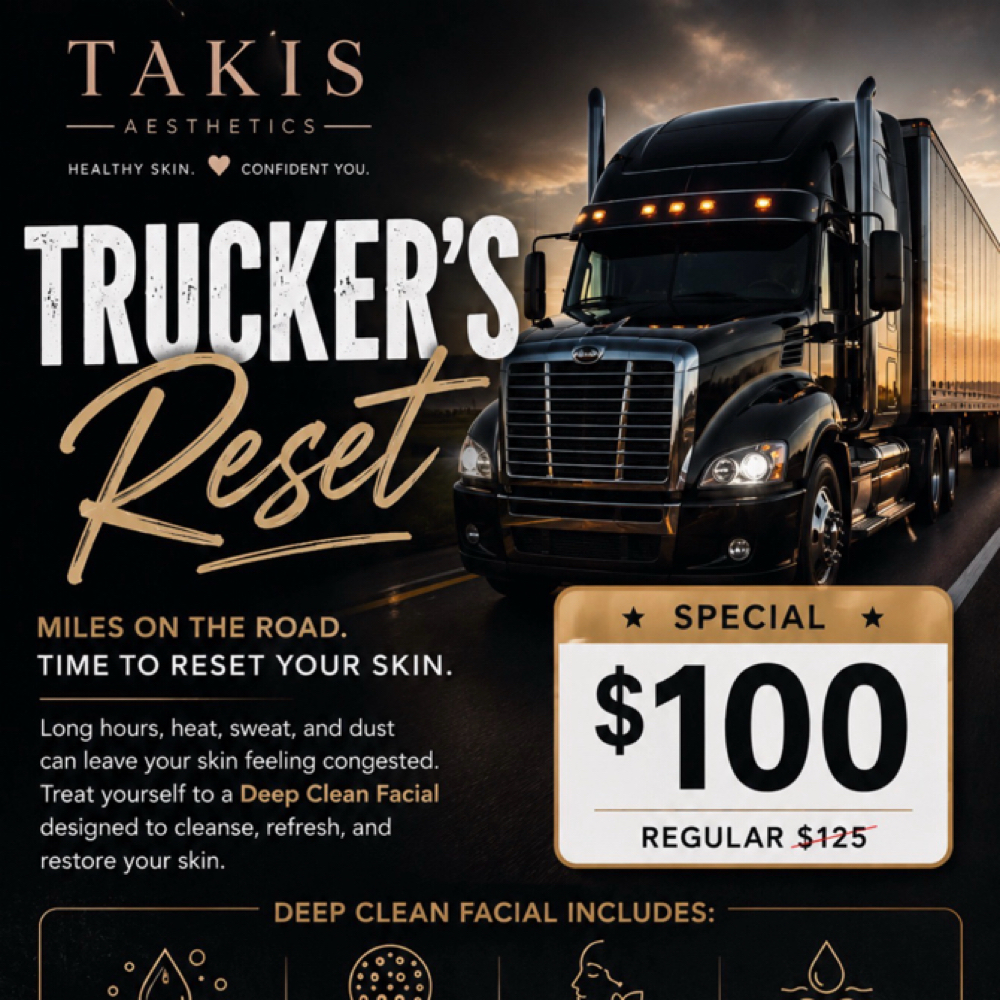 Trucker’s Deep Reset Special 🚛 at Bodied By Takis in Ridgeland, MS