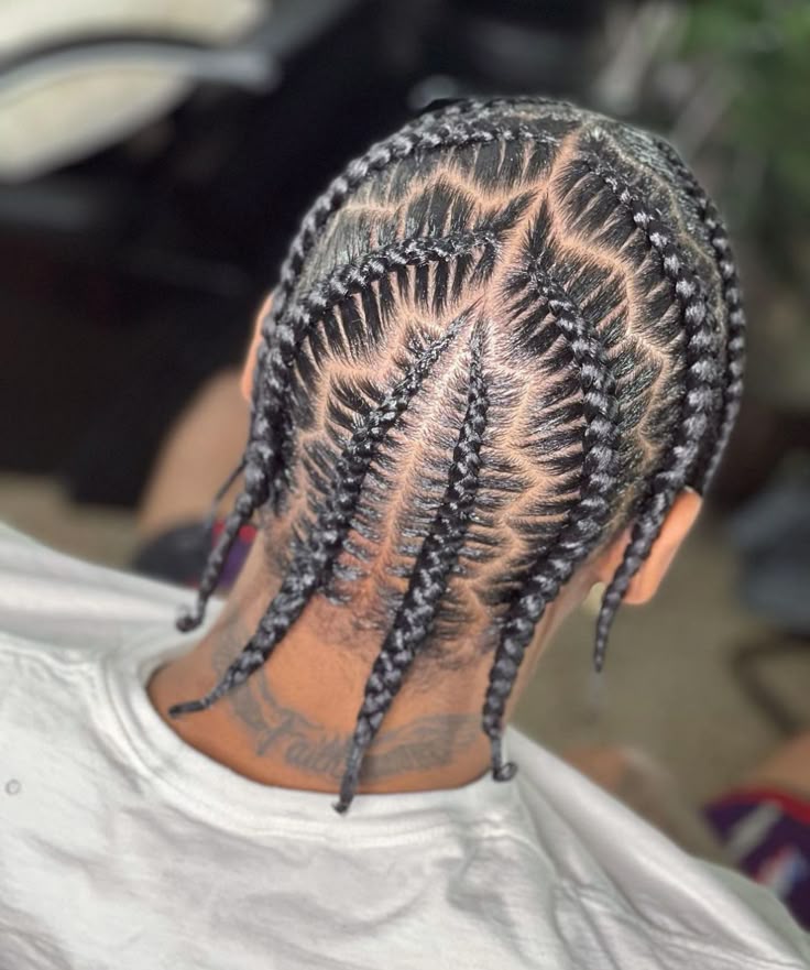 BRAIDS WITH DESIGN