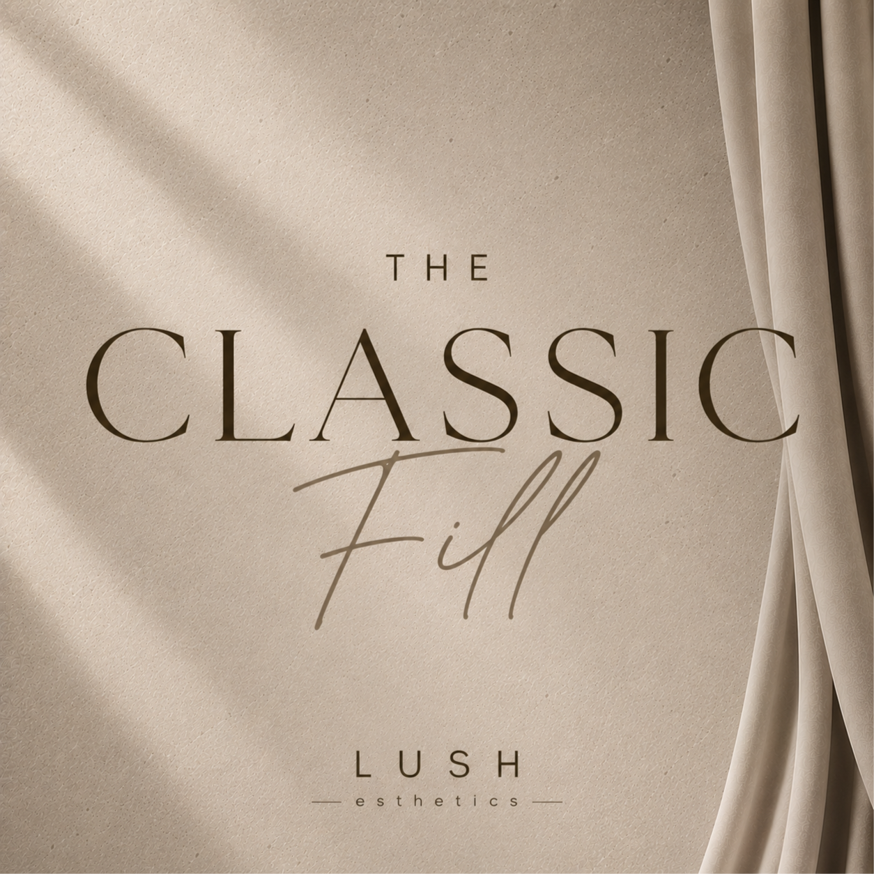 The Classic Fill in at Lush Esthetics DC in Alexandria, VA