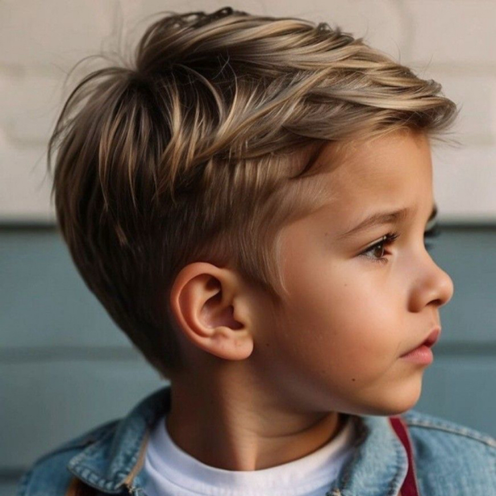 Boys Haircut at The Mane Haven in Columbus, MS