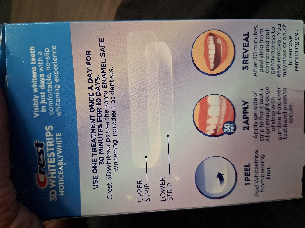 Crest TEETH STRIP