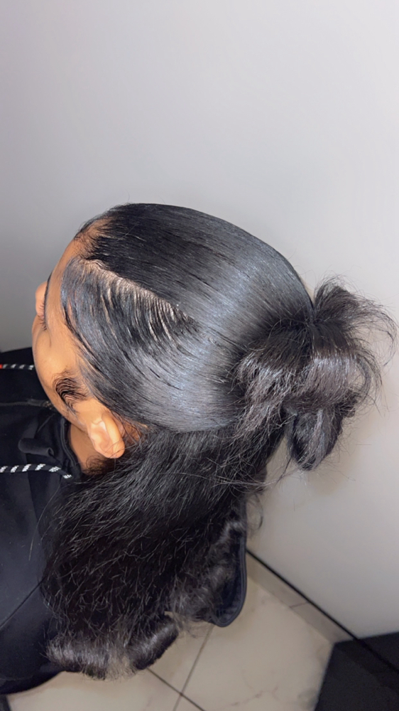 Half Up -half Down