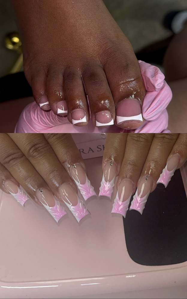 Mani-Pedi (Long-XL) +Pedicure