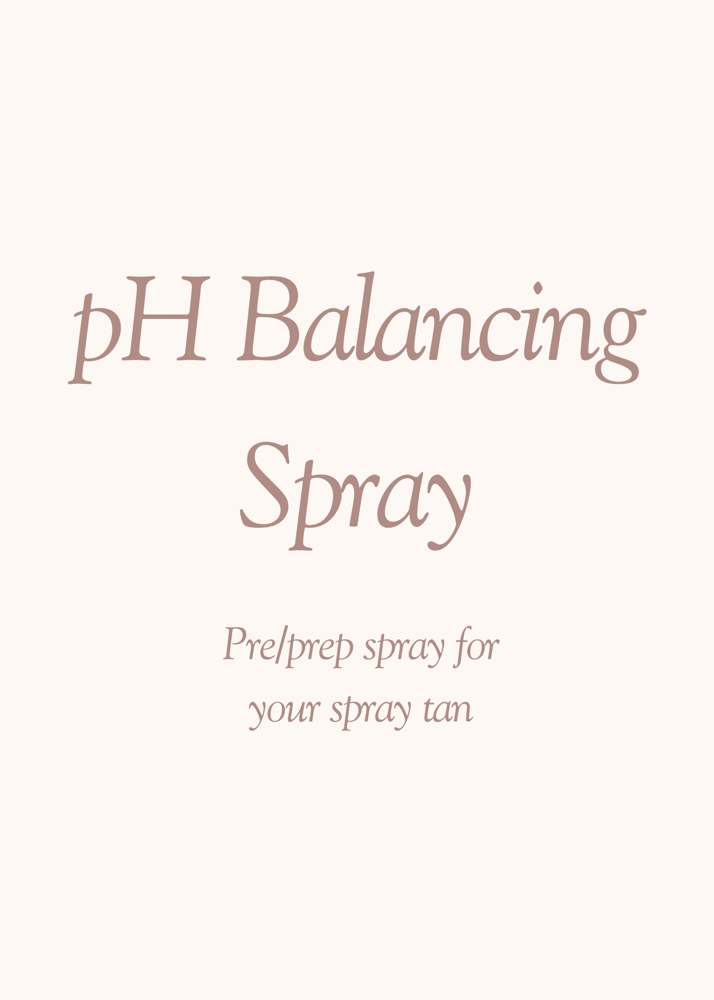 pH Balancing Spray at Bronzed by Arianna