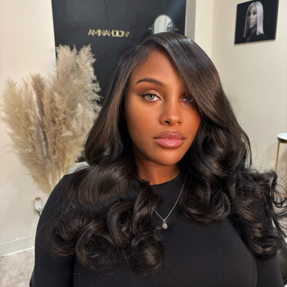 Traditional Sewin at Aminah Diona Beauty Studio in Pittsburgh, PA