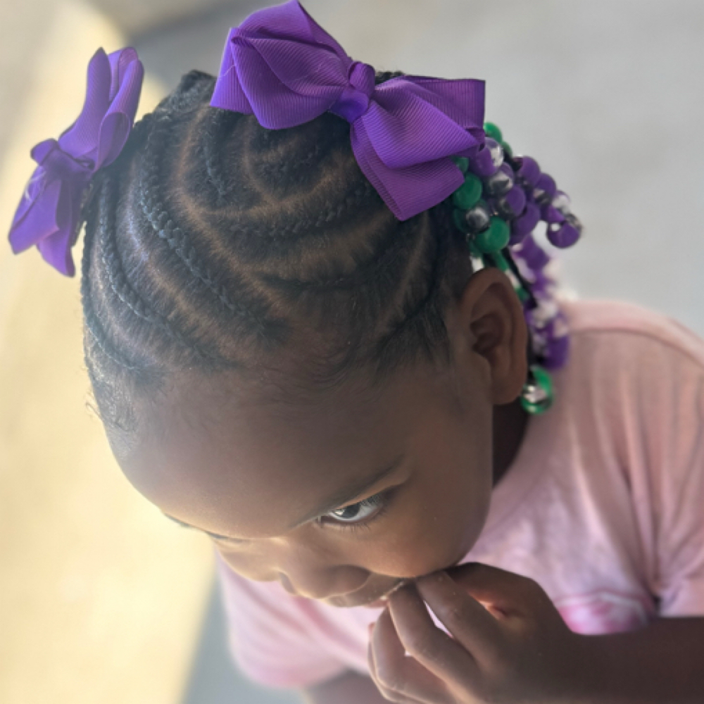 Freestyle Braid (natural hair) at B Diva Braids and Locs in Statesville, NC