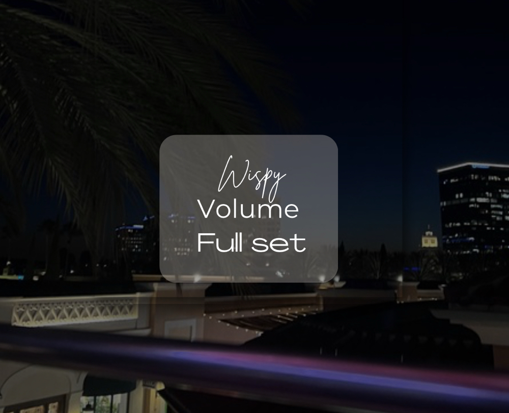 Wispy Volume Full Set