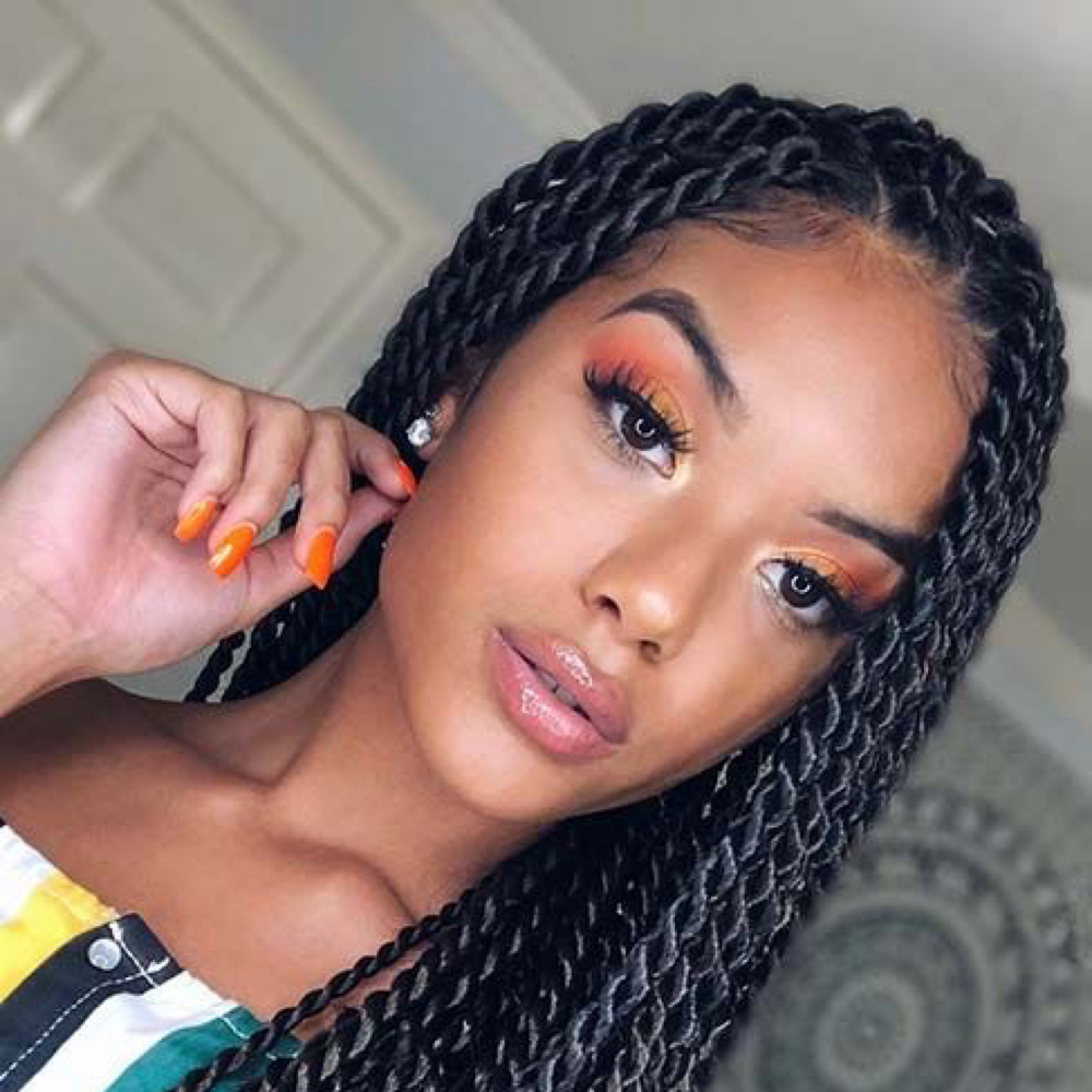 Retouch Senegalese W/ Root Twisted at Zara Hair Braiding Salon in 30328