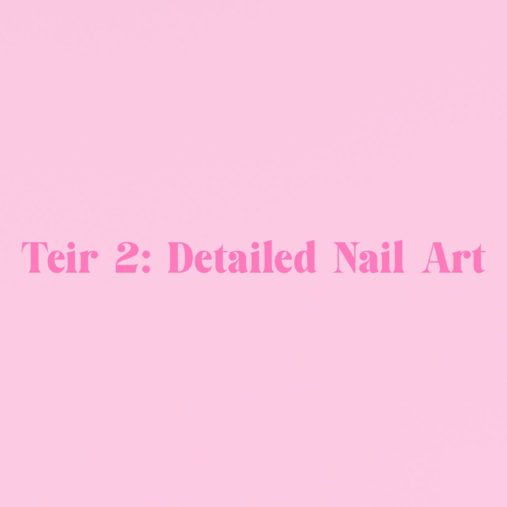 Teir 2: Detailed Nail Art at Maddyvnailedit in Bastrop, TX