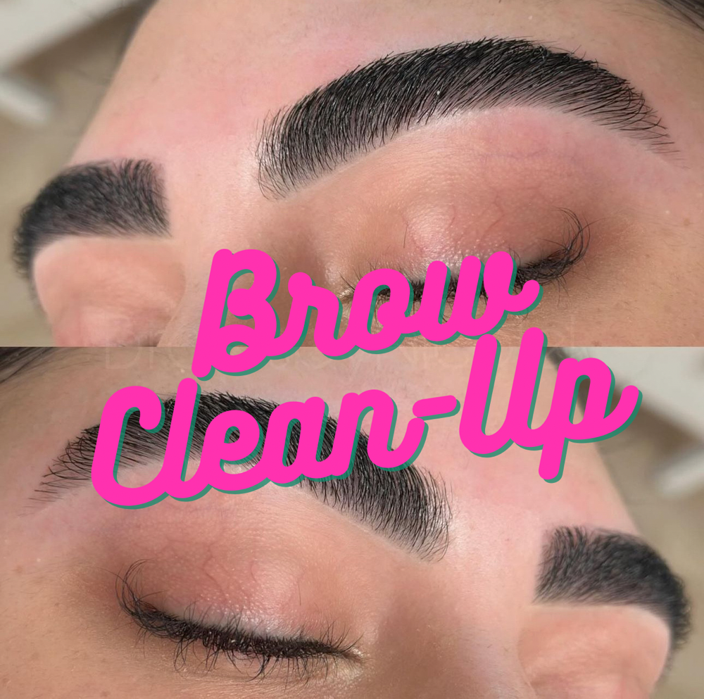 Brow Clean-up (3-4 weeks from your last visit) 15 min. Service