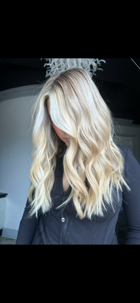 Full Custom Blonding at RayRay's Color Bar in Florence, SC