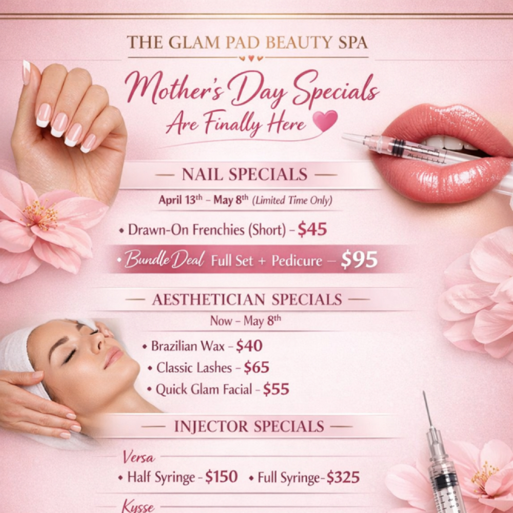 Mothers Day Drawn Frenchies Short at The Glam Pad in San Antonio, TX