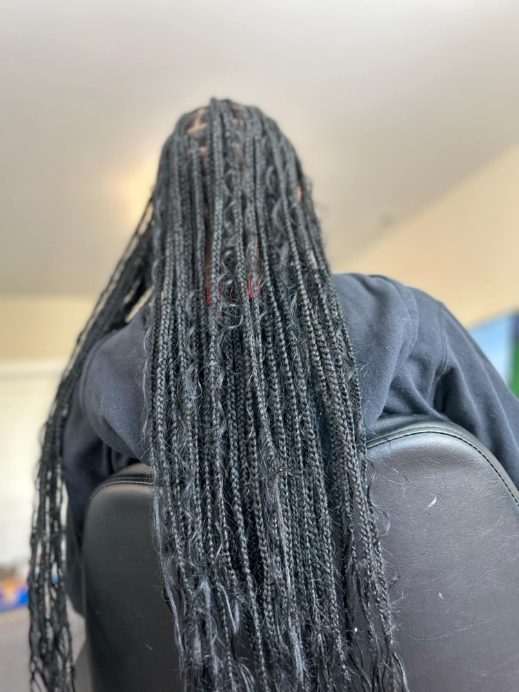 Bohemian Knotless Braids