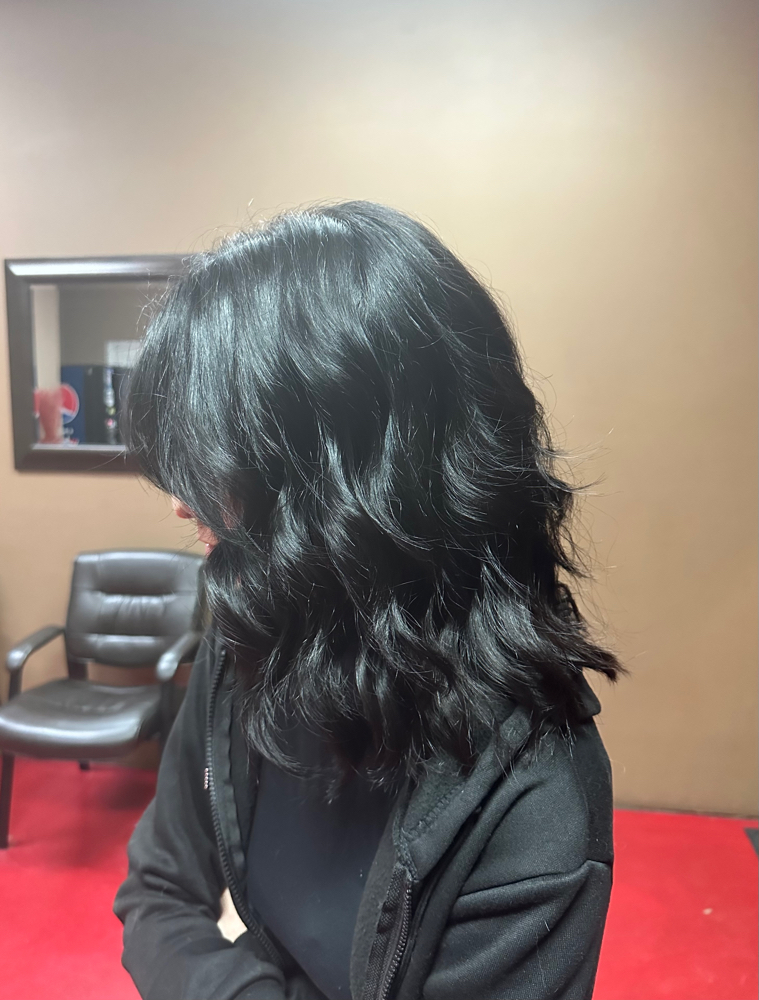 dry haircut