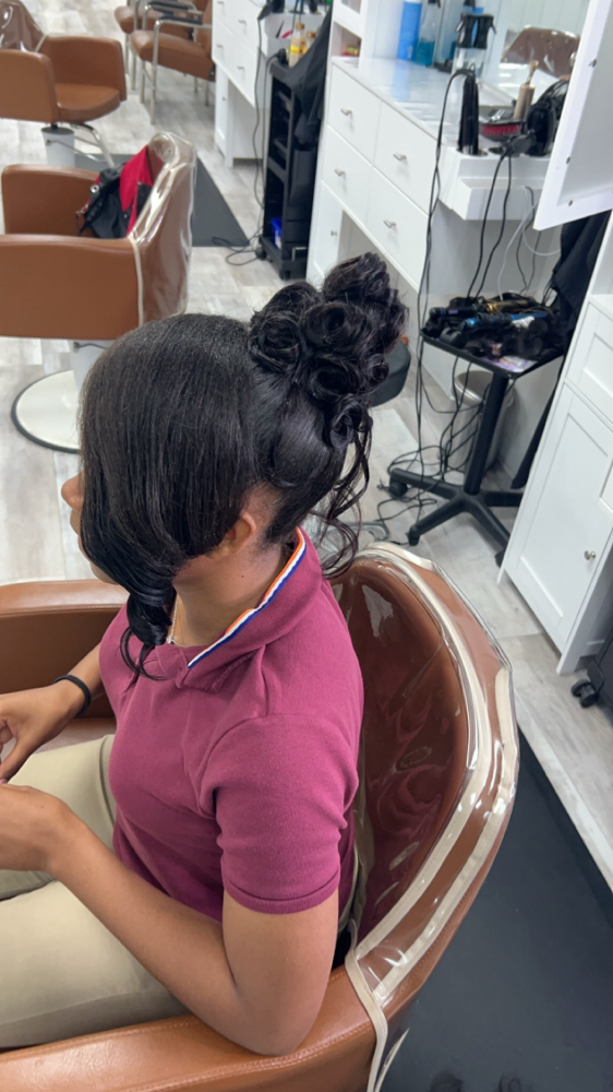 Sleek Pony/Updo