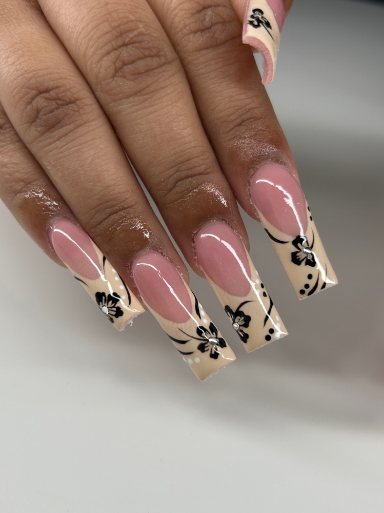 Long Acrylic Full Set at Nenacrylics in Lexington, KY
