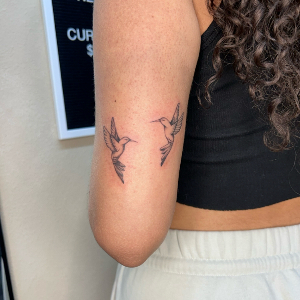LARGE 4.5-6” Fine Line Tattoo at The Beauty Loft in Sunnyside, WA