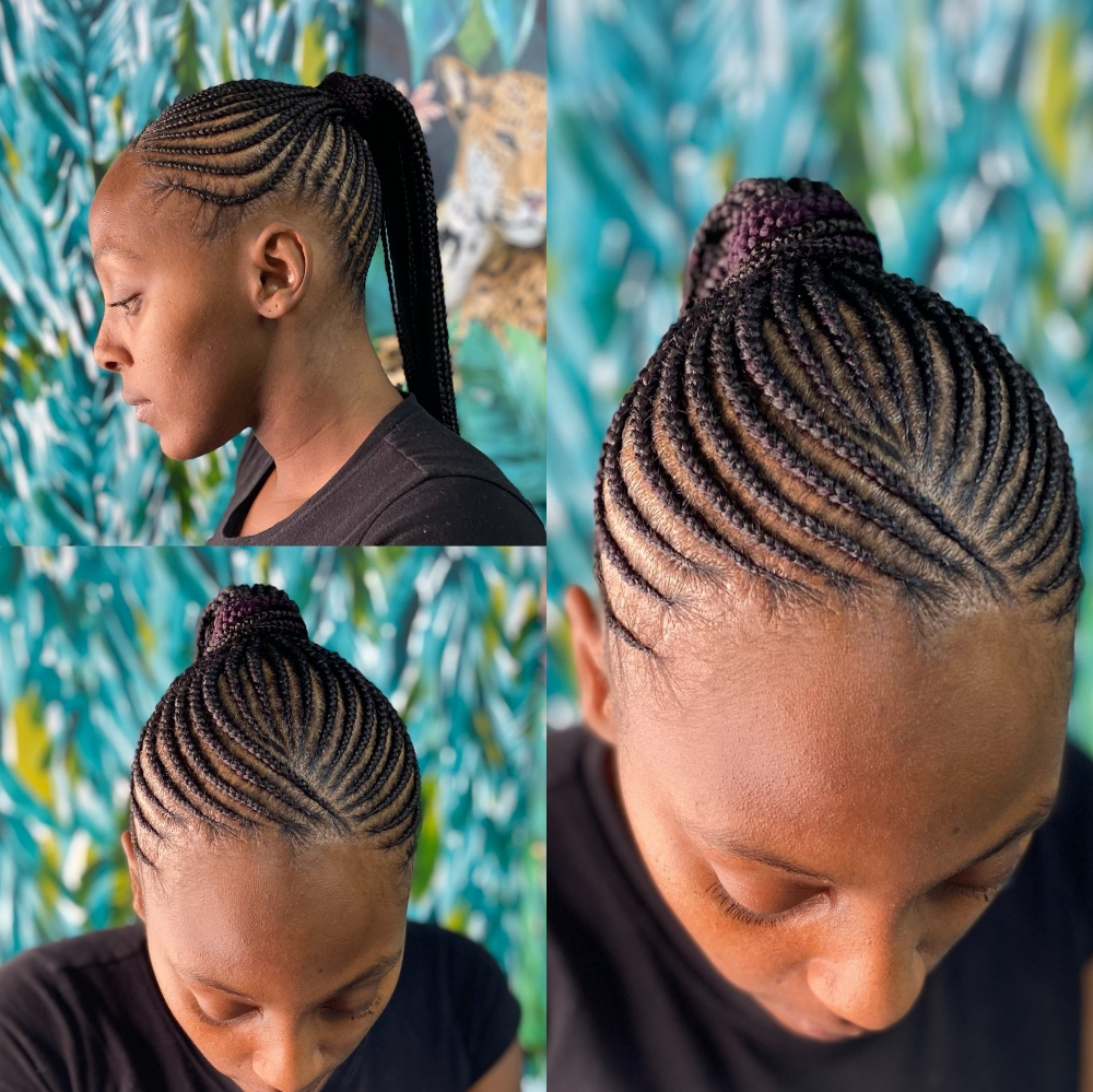 Adult Feed-In Ponytail (Small) at Braids By Bri in Nashville, TN