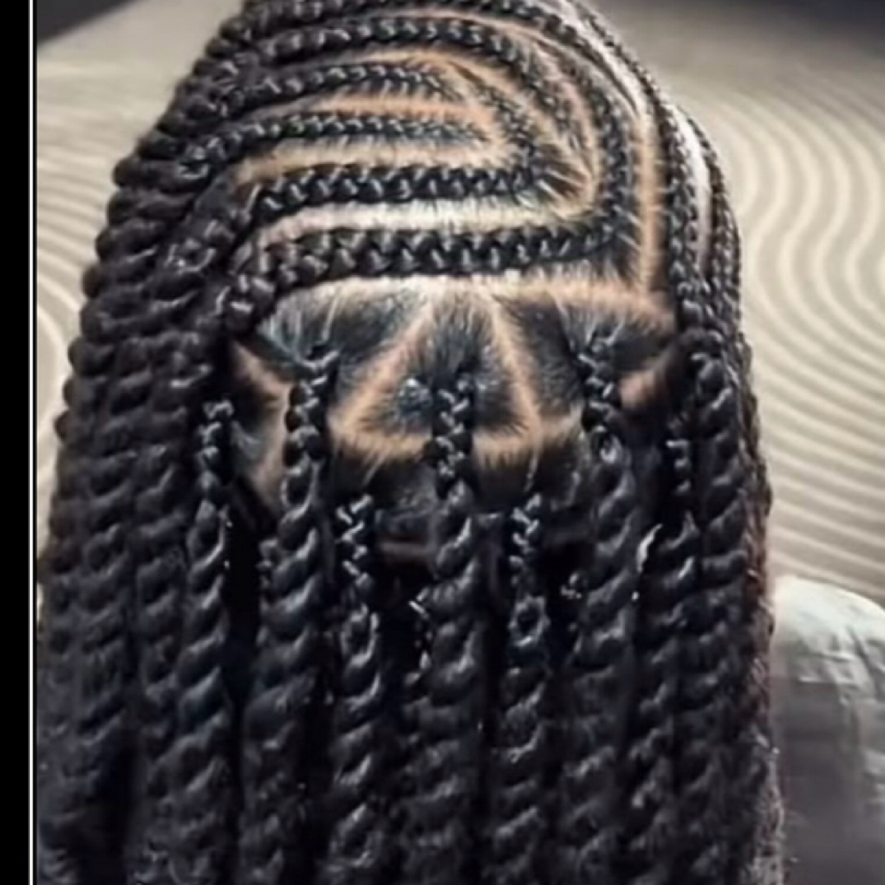 Fulani Twist at Glow Braid Lounge in Pearland, TX