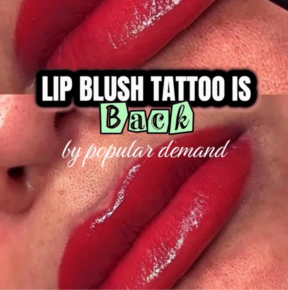 New Client Lip Blush Tattoo at Boss Collective ATX in Austin, TX