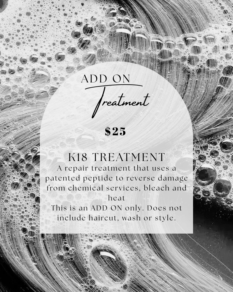 K18 Treatment - Add On at Deeply Rooted Beauty in Nocona, TX