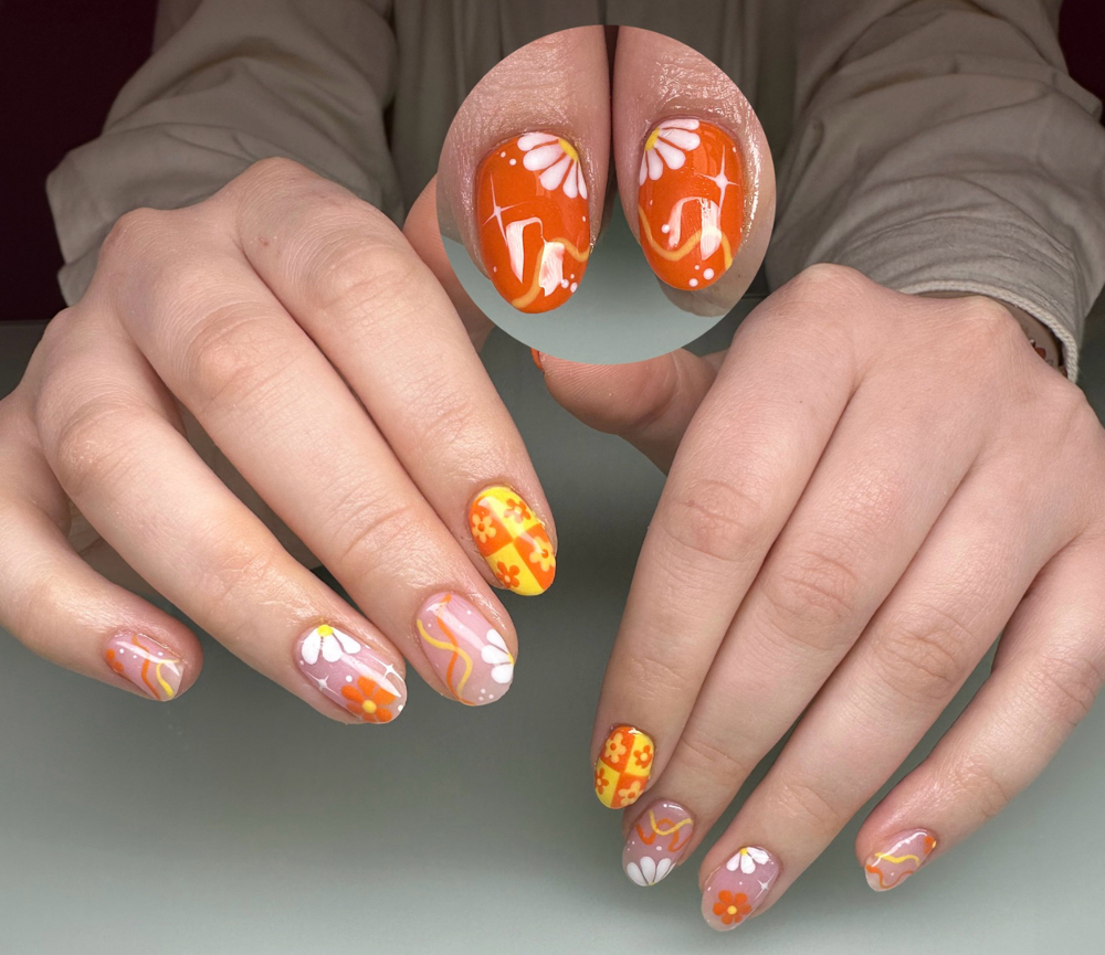 Moderate Nail Art