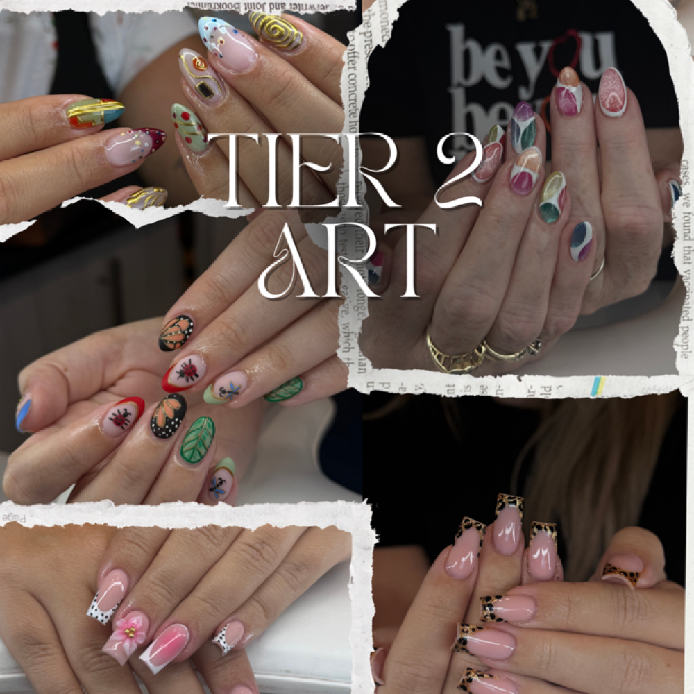 Level 2 Art Work (all 10) at Naenaesnailz in Largo, FL