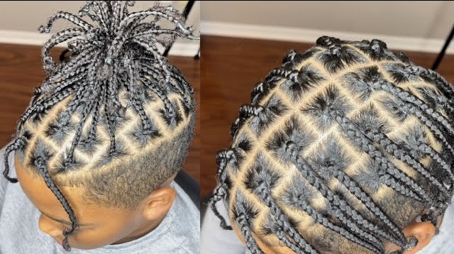 MEN’S SMEDIUM SINGLE BRAIDS