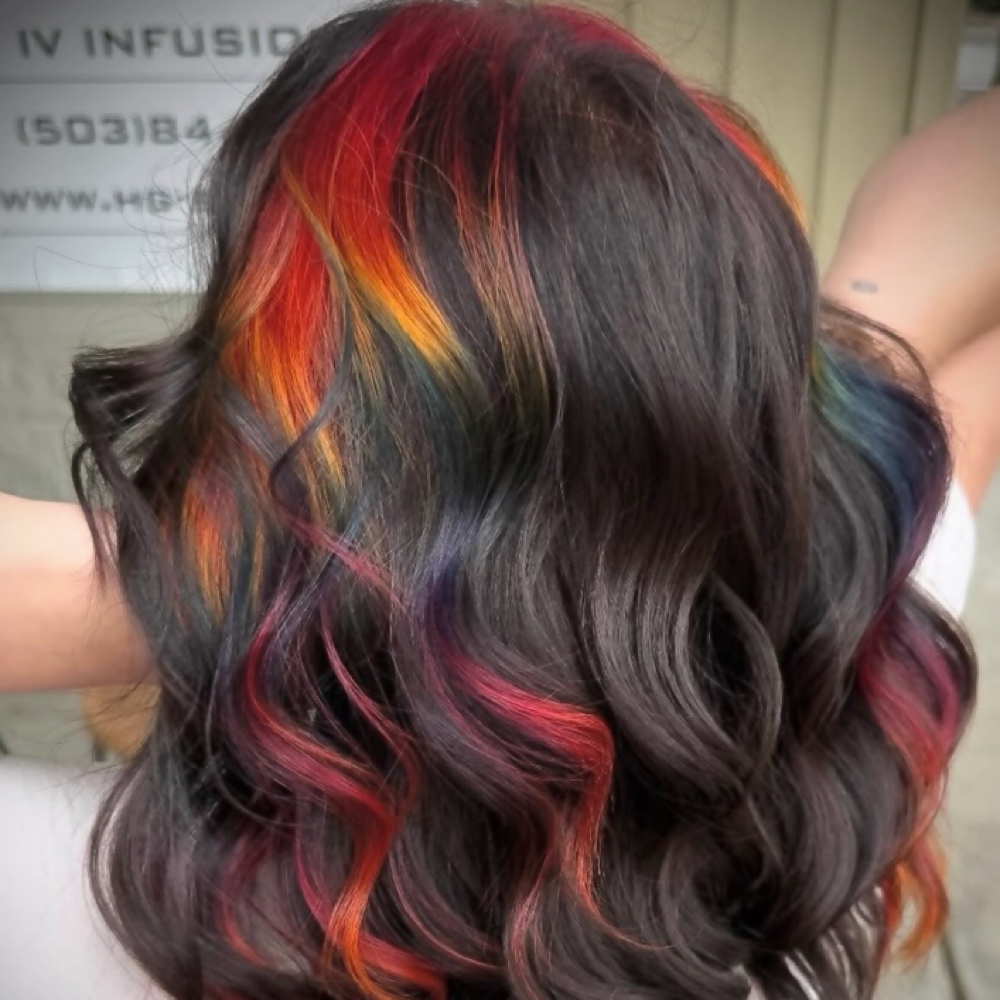 Vivid Creative Color at Hello Gorgeous Salon in Hillsboro, OR