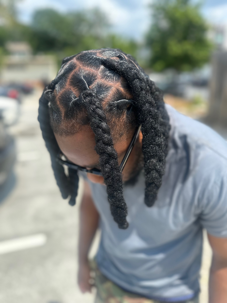 Plaits at The Jah Locs Bar in Atlanta, GA
