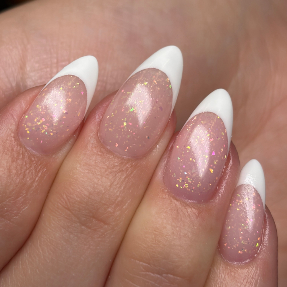 Medium Builder Gel Mani at Nattaly Vanity in Wood-Ridge, NJ