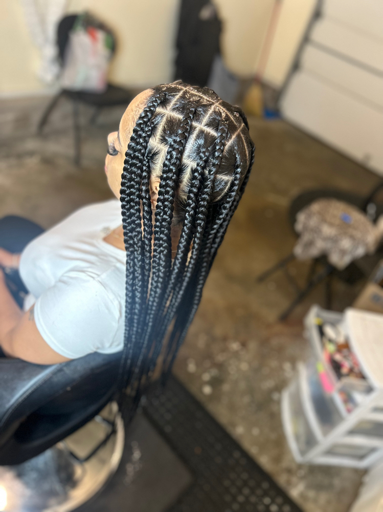 Knotless Braids - Jumbo
