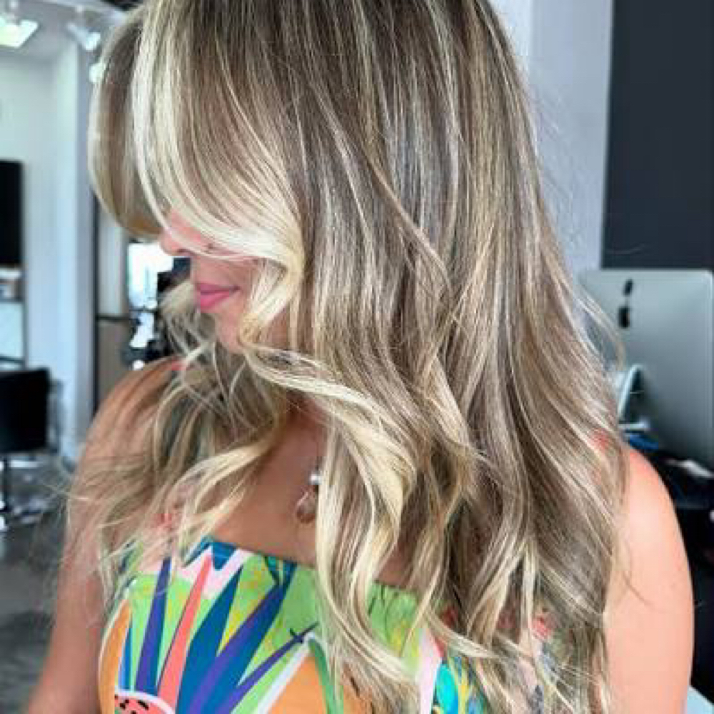 Face Frame Highlight at Ember & Ivy Salon in Henderson, TN