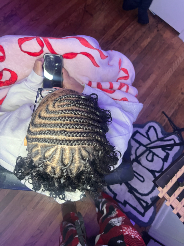 Fulani Locs at BraidsByJinece in Wichita, KS