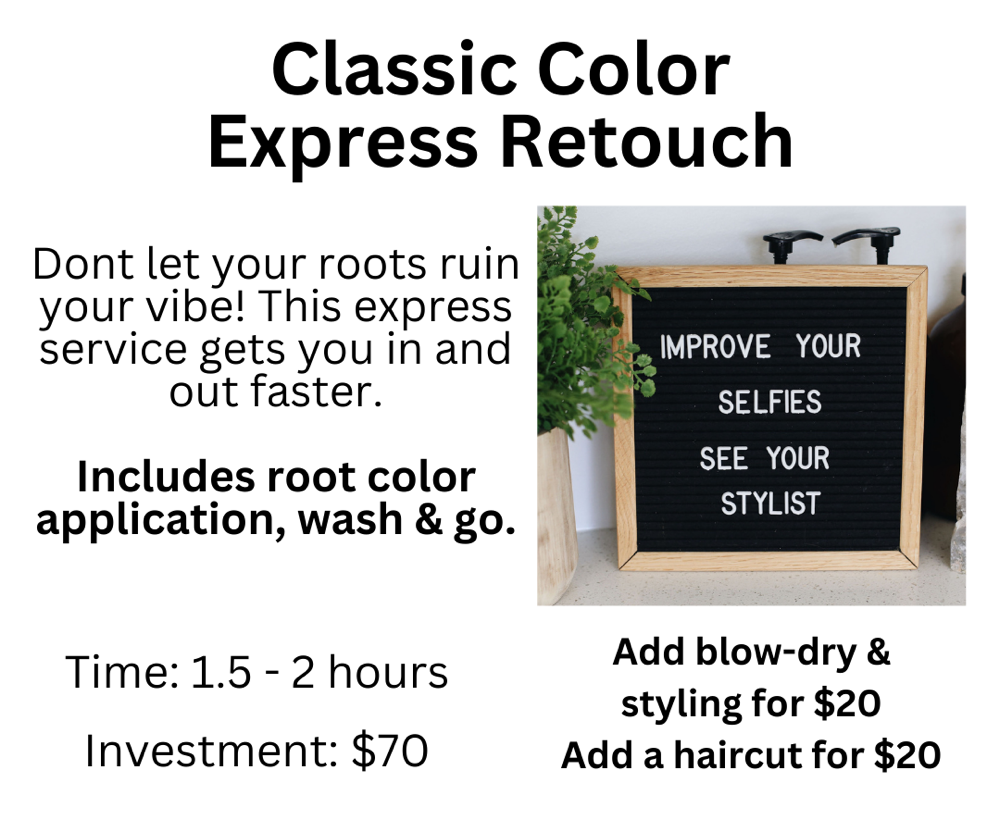 Classic Color Express Retouch