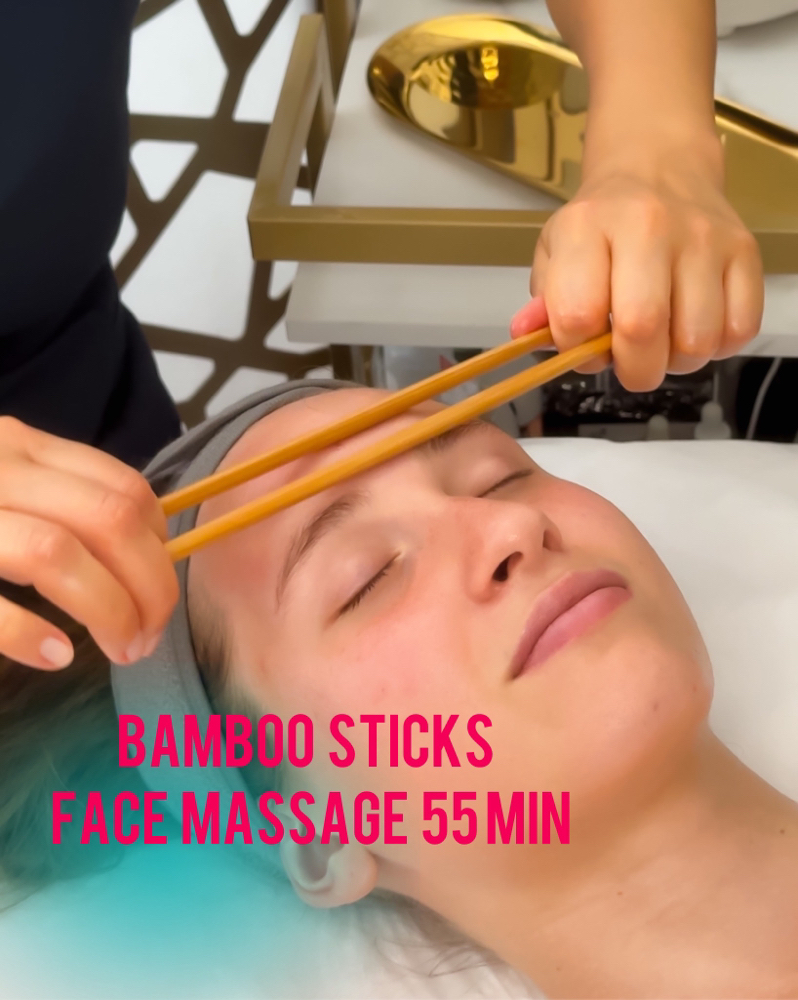 Bamboo Sticks Face Massage 55 min