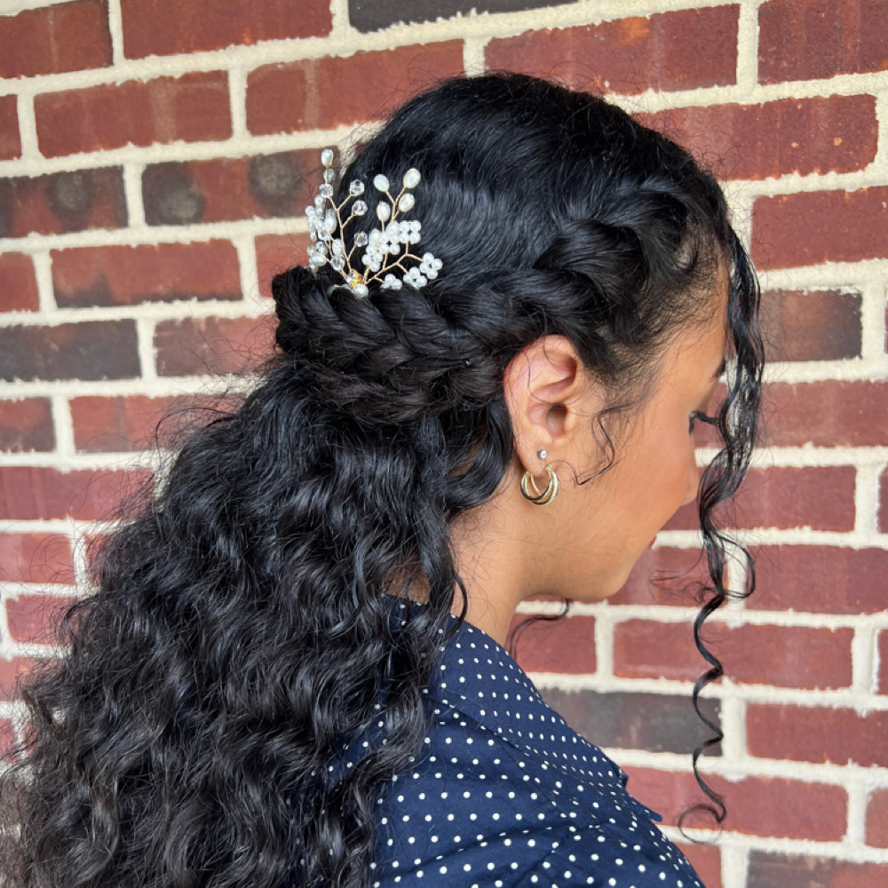 Curly Bridal at Knot Just Curly in Crown Point, IN