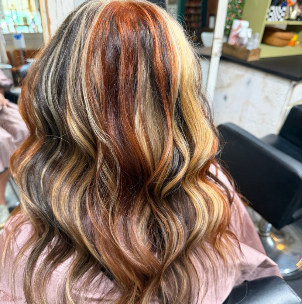 Full Custom Color at Jazzed Up by Jenna in Colcord, OK