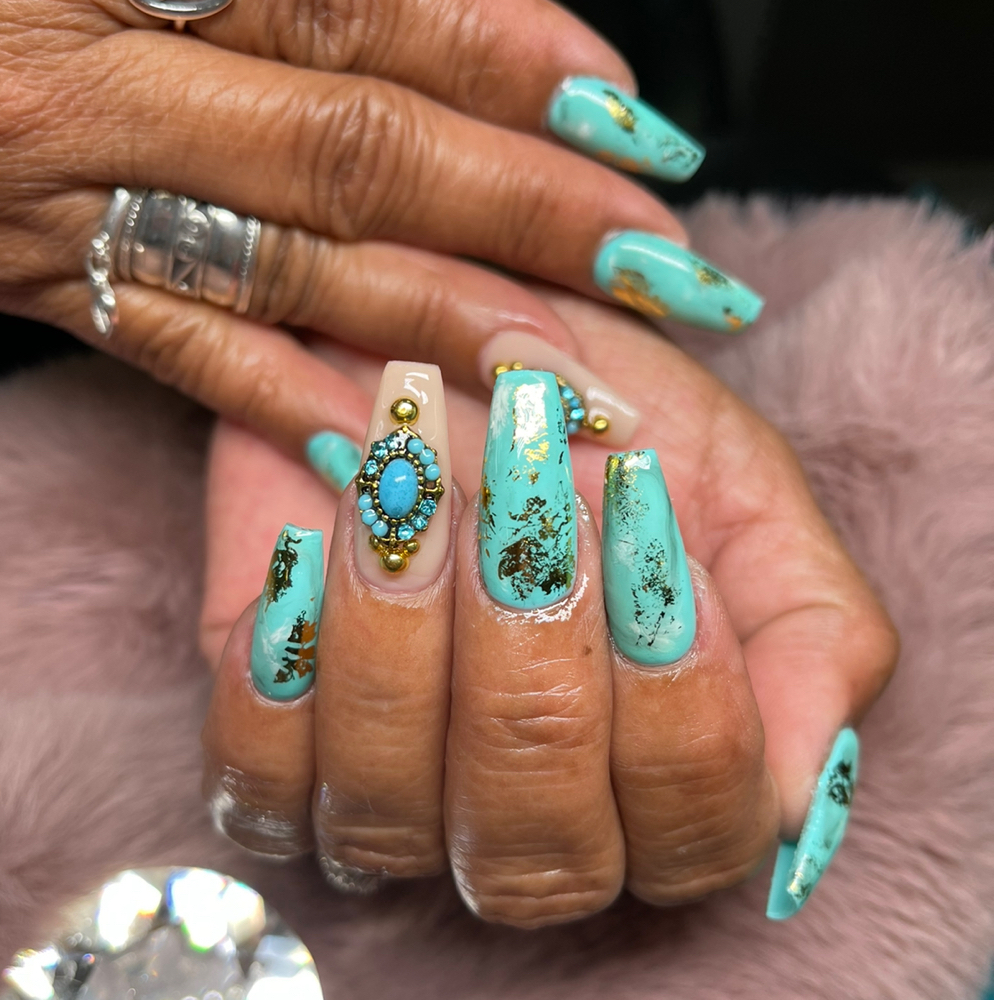 Gel X /w Extra Nail Art