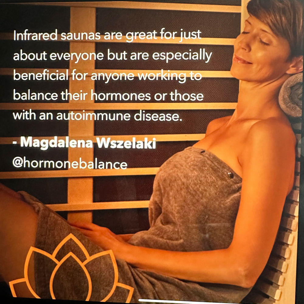 Infrared Sauna at Restless Style Salon in Apex, NC