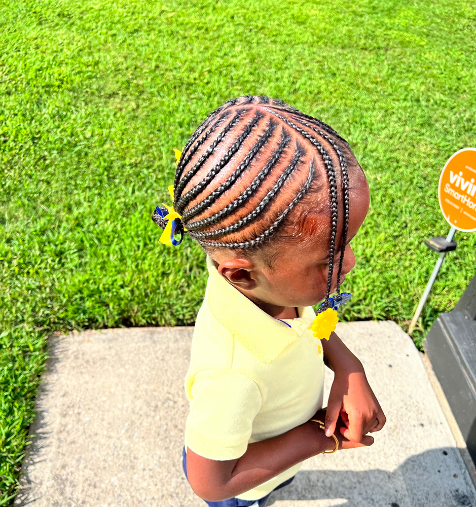 Braids W/O Extensions Age 1-4