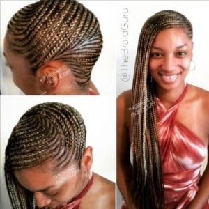 LEMONADE CORNROWS at Favourite Hair Braiding in Cantonsville, MD