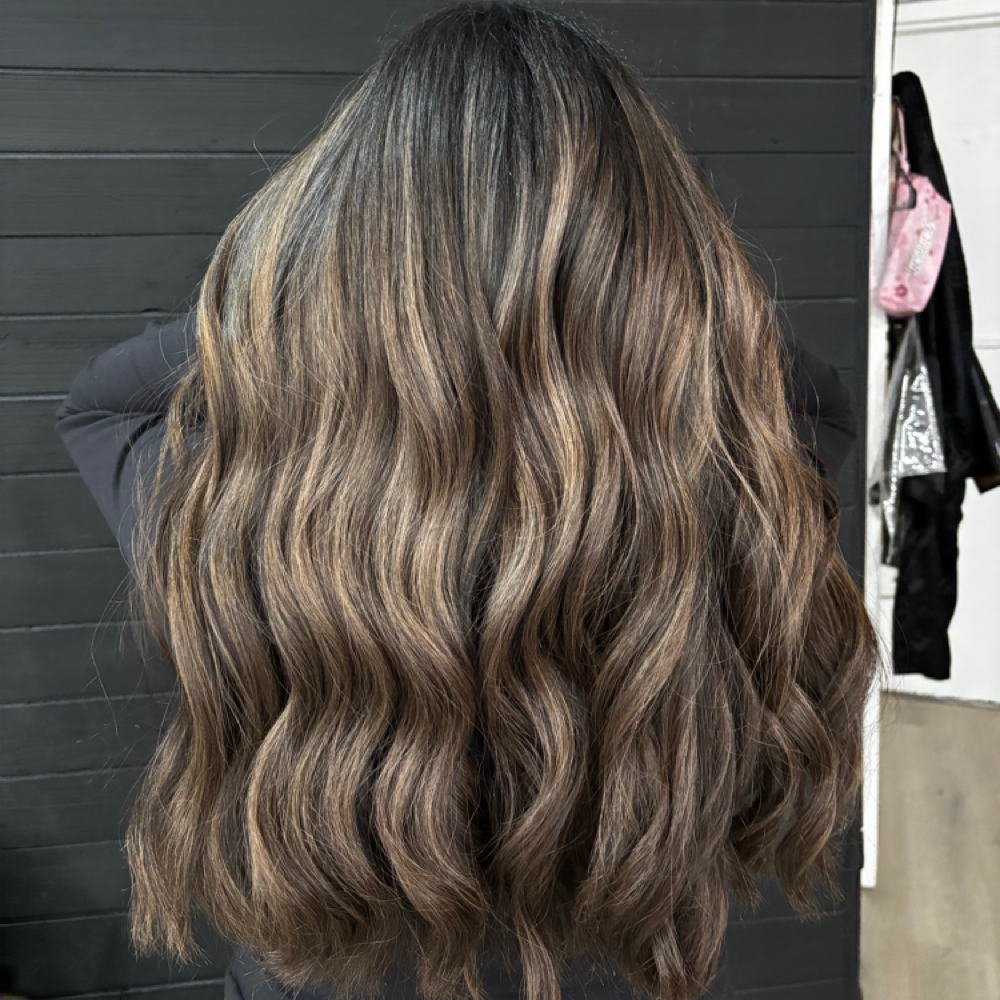 REVERSE BALAYGE at polished & pampered in arlington, TX