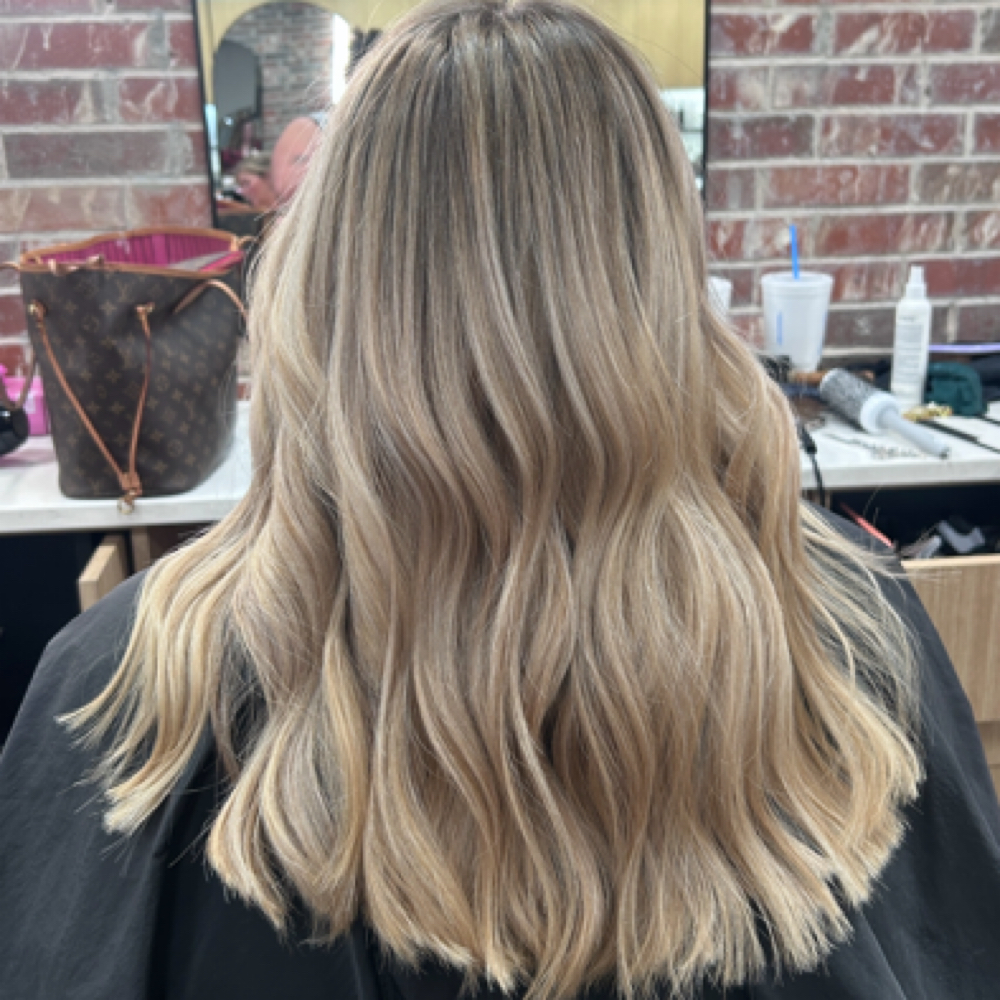 Partial Hightlight at Unchained Salon in BURLESON, TX