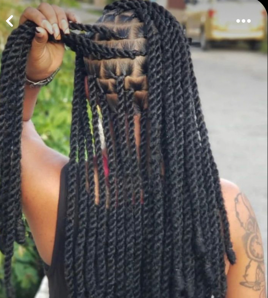 Extended Two Strand Twists